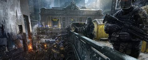 Grand Central Tom Clancy The Division Game Concept Art