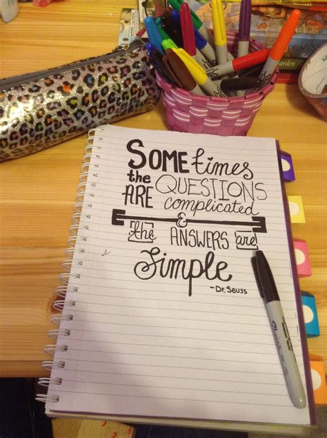 Sharpienotebookquote The Notebook Quotes Some Times Sharpie