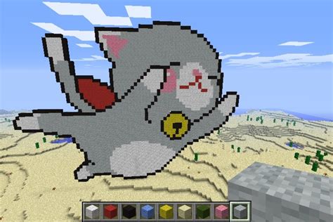 Sacrosegtam Pixel Art Minecraft Cat