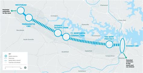 Sydney Metro West From The City To Parramatta Build Sydney