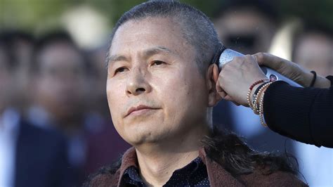 South Korean Opposition Leader Shaves Head To Protest Against Minister Bt