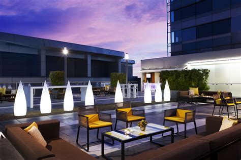 Ion Rooftop Bar And Lounge At Jw Marriott Los Angeles La Live