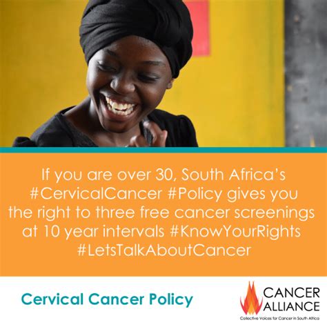 CERVICAL CANCER POLICY: 1 - THE NEW POLICY - Cancer ...