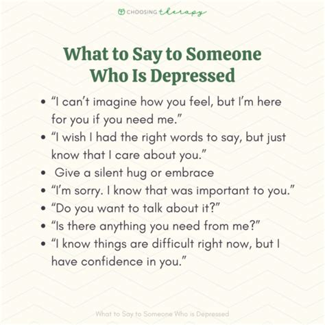 21 Things To Say To Someone With Depression