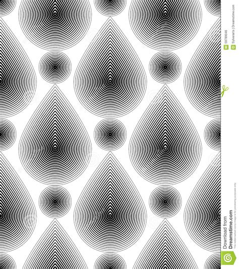 Continuous Vector Pattern With Black Graphic Lines