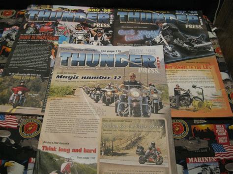 Thunder Press Magazine Lot Ebay