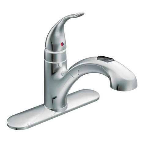 Pin on luxury house plans. Shop Moen Integra Chrome 1-Handle Pull-Out Kitchen Faucet ...