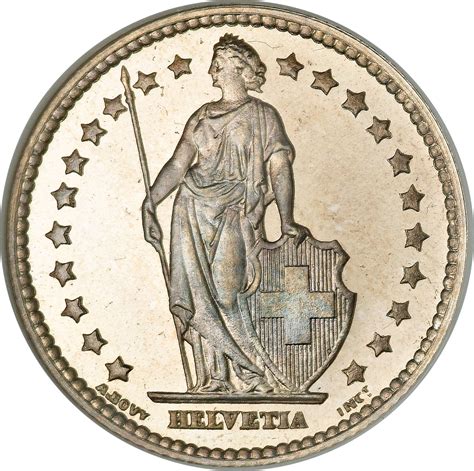 1 Franc Switzerland Numista