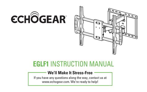Echogear Eglf1 Instruction Manual Pdf Download Manualslib