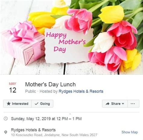 Mother S Day Lunch At Rydges Jindabyne Visit Cooma