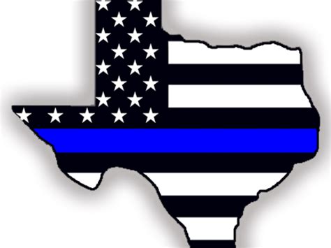 Police Line Flag Clipart Punisher Police Blue Line Texas Flag Png