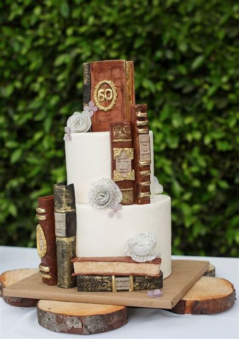 10 Wedding Cakes For Book Lovers — Cake Wrecks