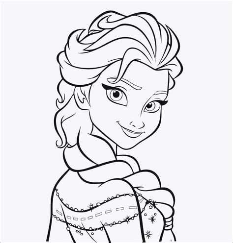 Disney Princess Outline SVG