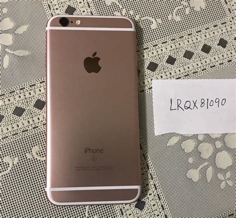 Apple Iphone 6s T Mobile A1688 Rose Gold 32 Gb Lrqx81090 Swappa