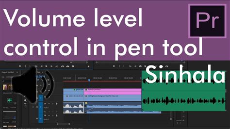 පසුබිමෙ ශබ්දය ක්‍රමයෙන් අඩු කරන විදිහ Volume Level Control In Pen Tool Premiere Pro Youtube