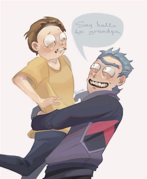 Prime Rick And His Grandson By Reikiryn On Deviantart