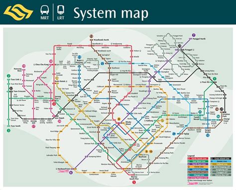 Design Graphique Train Station Map Singapore Public Transport Planer