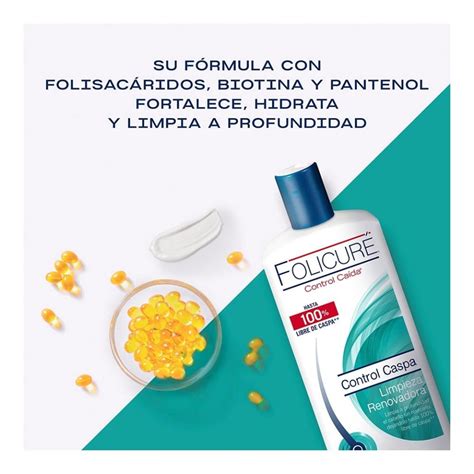 Shampoo Folicuré Control Caspa Limpieza Renovadora 700 Ml Walmart