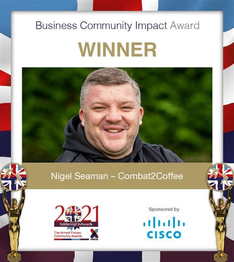 Business Community Impact Award Soldiering On Awards