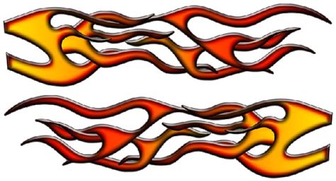 Flames Decal Clipart Best