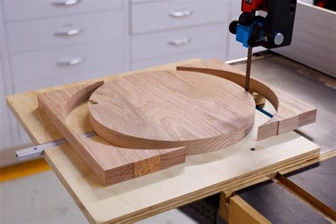 Bandsaw Jig For Cutting Circles Image To U