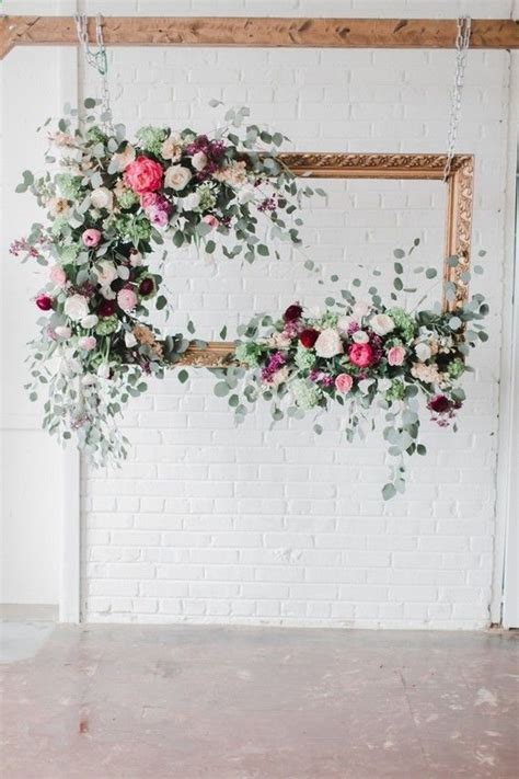 38 Floral Wedding Backdrop Ideas For 2020 Mrs To Be Floral Wedding