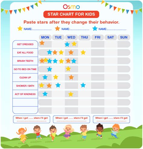 Star Chart For Kids Download Free Printables