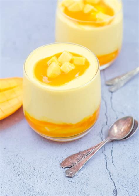Easy 3 Ingredient Mango Mousse Flavours Treat