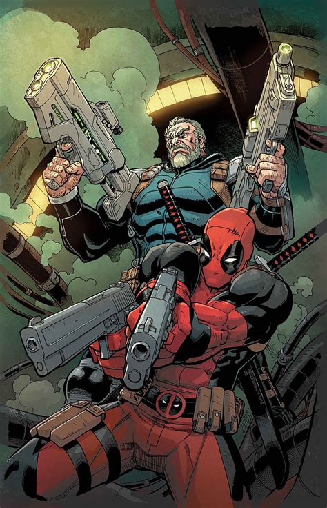 Astonishing X — Cable And Deadpool By Reilly Brown