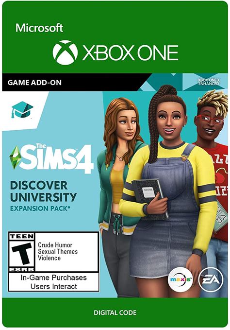The Sims 4 Discover University Dlc Xbox One Cd Key
