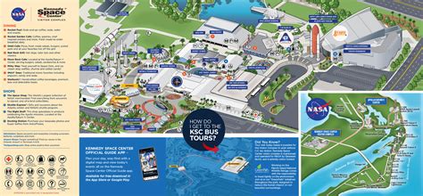 Kennedy Space Center Visitor Complex Maps