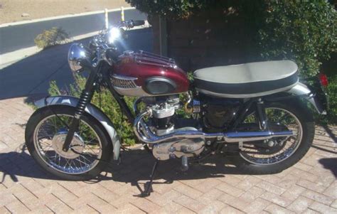 1963 Triumph Trophy Tr6 Classic Motorcycle Pictures