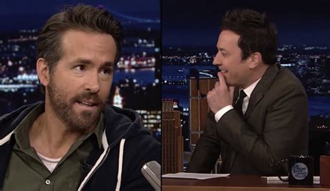 Ryan Reynolds Spills Nsfw Detail About Blake Lively On Jimmy Fallon