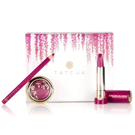 Tatcha S New Beautyberry Lip Trio Has A Limited Launchhellogiggles