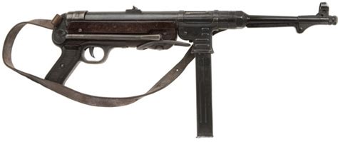 Deactivated Wwii German Mp40 Submachine Gun 1942 Axis Deactivated