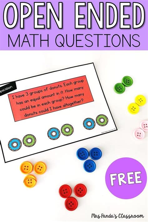 Open Ended Math Questions Daily Warm Up Numberless Word Problems