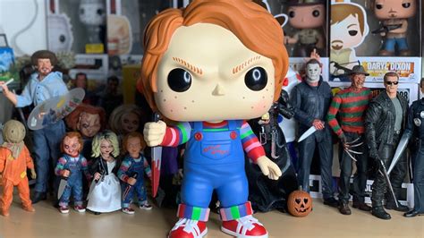 Funko Pop Childs Play 2 Chucky 10 Inch Unboxing Youtube