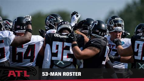 Falcons Announce 53 Man Roster