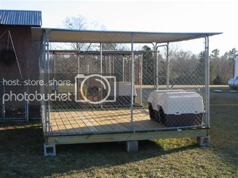 Ukc Forums More Above Ground Kennel Pics Please Dog Kennel Flooring