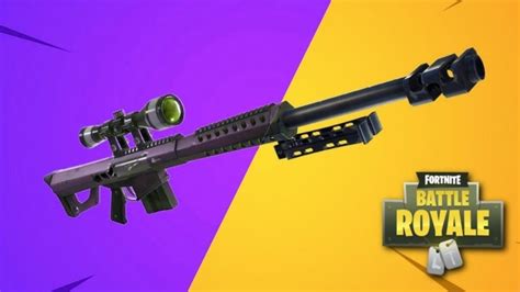 Sniper Rifle Only Challenge In Fortnite Youtube