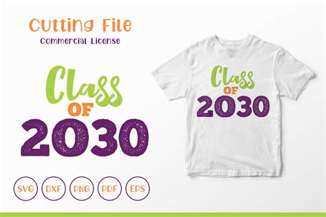 Class Of 2030 Svg Graphic By Craftlabsvg · Creative Fabrica