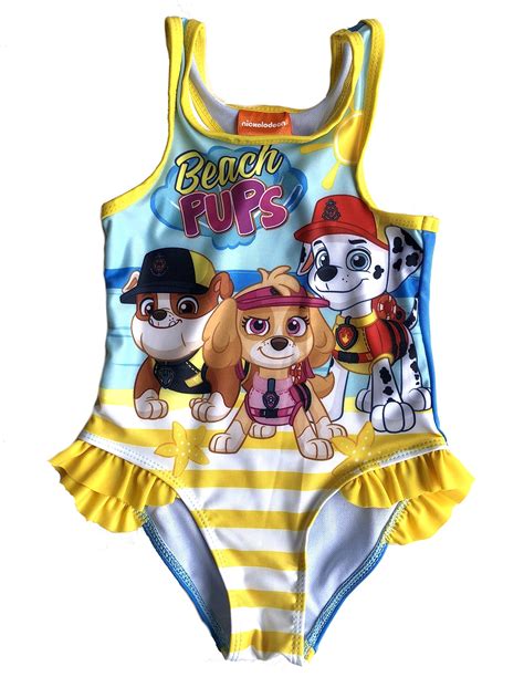 Fashion Toddler Girls Paw Patrol 1 Piece Swimsuit 3 T Ebay