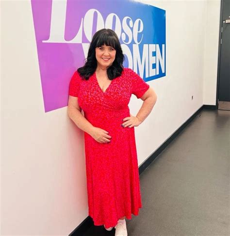 loose women s coleen nolan is simply gorgeous in red hot dress breaking news in usa today