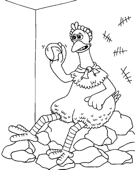 Welcome to our chicken run coloring pages. Chicken Run Coloring Pages