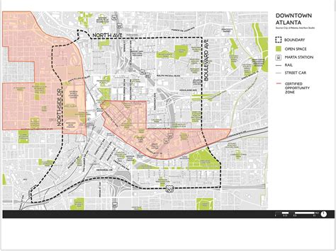 Atlanta City Limits Map