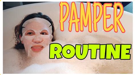 Self Care Pamper Routine Bath With Me Youtube