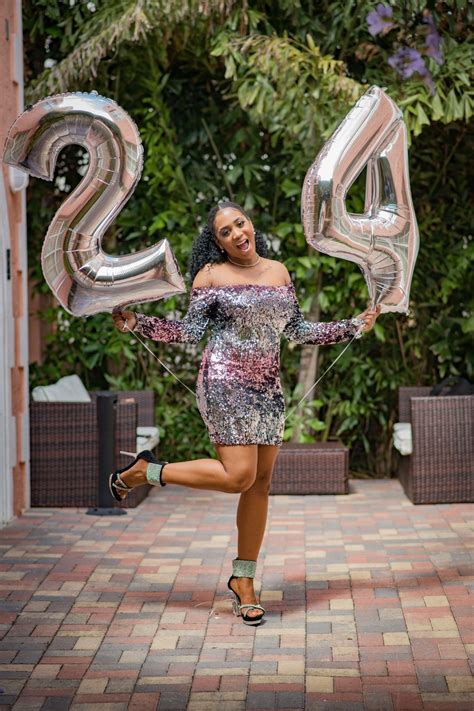 21st birthday decorations 21 party supplies backdrop and rose gold party decorations banner finally legal 21 props or photos. 24th birthday photo shoot idea! Balloons as props, simple ...