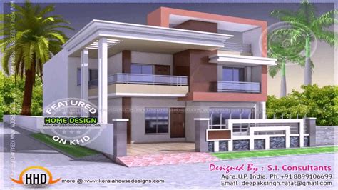House Front Design Indian Style Youtube