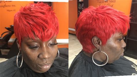 100% brazilian virgin human hair, can be straighten, colored, and restyled life time: RED ️🔥 27 PIECE QUICK WEAVE SUMMER 2019 SHORT CUT | FT ...