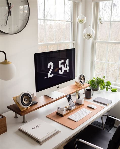 The Modern Home Office Setup Diy Transformation Desk Tour 2021 Reverasite